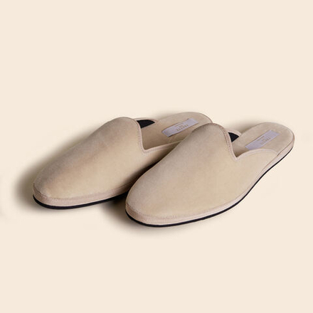 Тапочки открытые Voyage Beige (40)