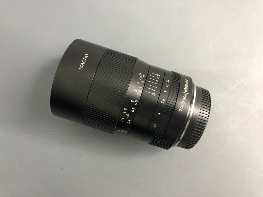 7Artisans 60mm 2.8 Macro Micro 4/3