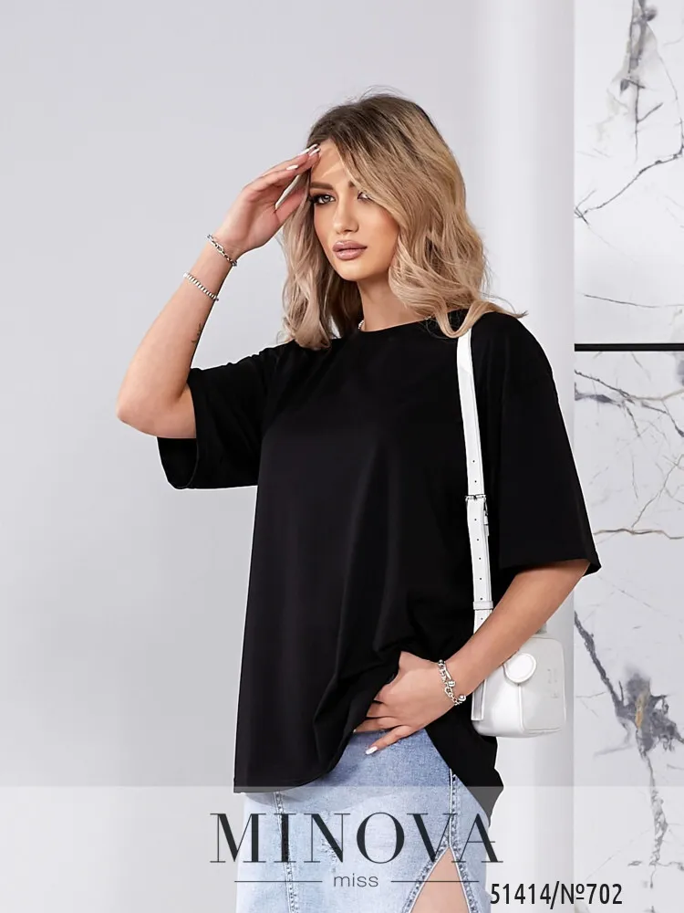 Футболка 702-черный Minova