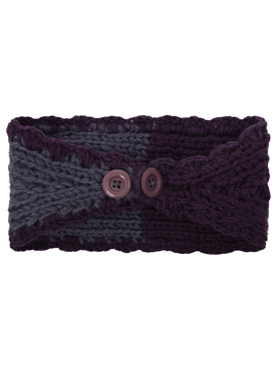 Повязка вязанная на голову