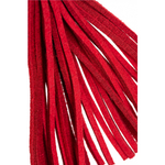 Зажимы на соски «прищепки» с кисточками из замши красные