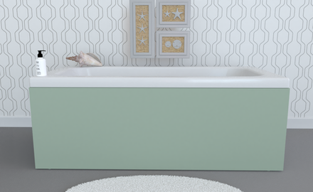 Экран под ванну глухой TR-10-126 виттрока матовый