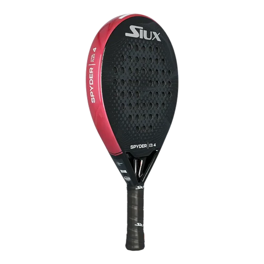Ракетка для падел Siux Spyder 4 Control Flex черная-красная