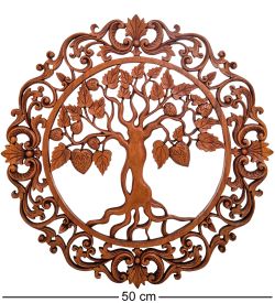 Decor and Gift 17-100 Панно резное «Дерево жизни» (суар, о.Бали)