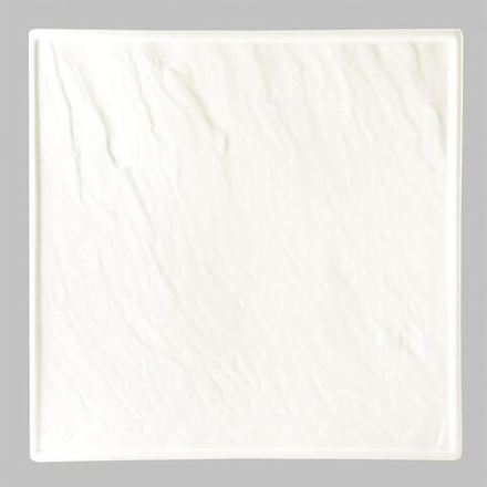 Блюдо квадратное 25,5*25,5 см Relief белое фарфор P.L. Proff Cuisine [3]