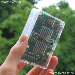 Корпус Raspberry B - прозрачный