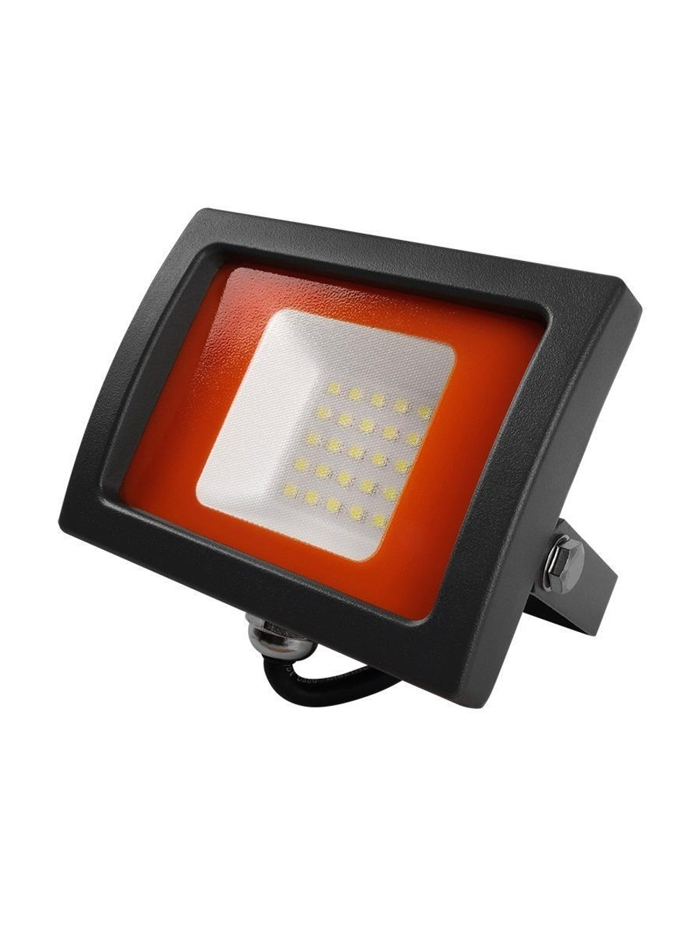 Прожектор светодиодный PFL-SC 20Вт 6500К IP65 190-260В ДО закален. матов. стекло JazzWay 5004887