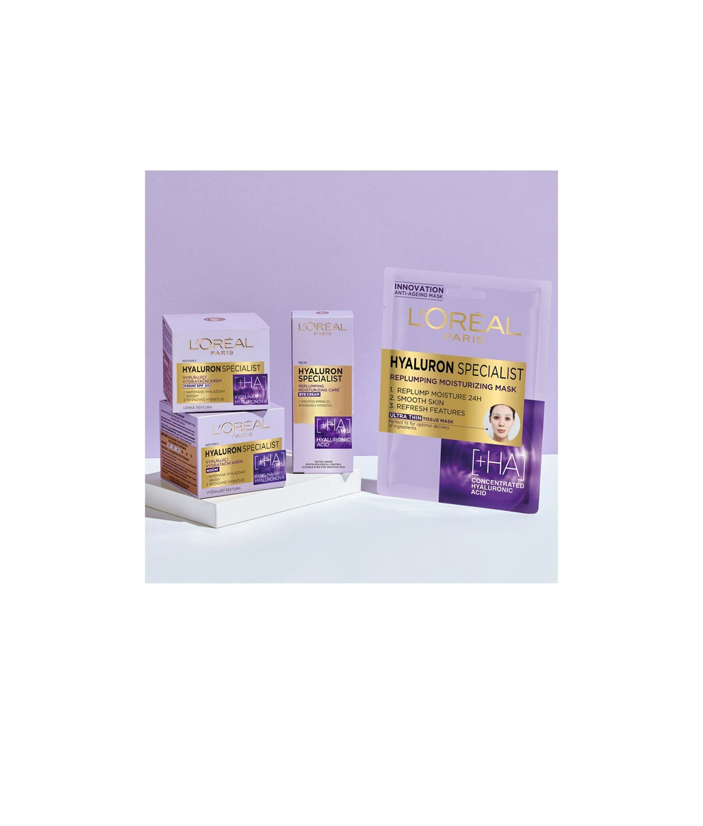 L’Oreal Paris Hyaluron Specialist - ночной крем, заполняющий морщины /   50  ml  / GTIN 3600523775651