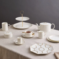 Wedgwood Сахарница и сливочник Gio Gold