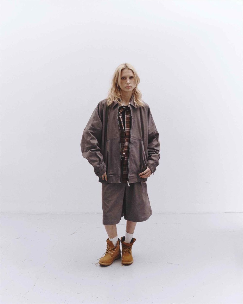 Шорты One Two Baggy Bermuda Shark Skin