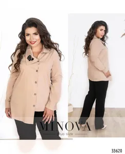 Рубашка 131-беж Minova