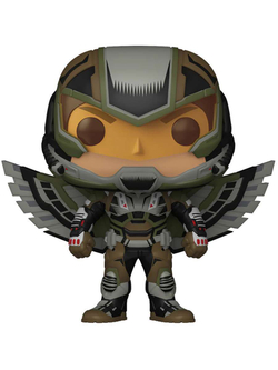 Фигурка Funko POP! Bobble Marvel Captain America BNW Falcon (Retro Comic Deco) (Exc) (1339) 77490