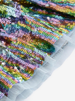 Юбка для девочки Next K97-491, Зеленый, Серый, Розовый