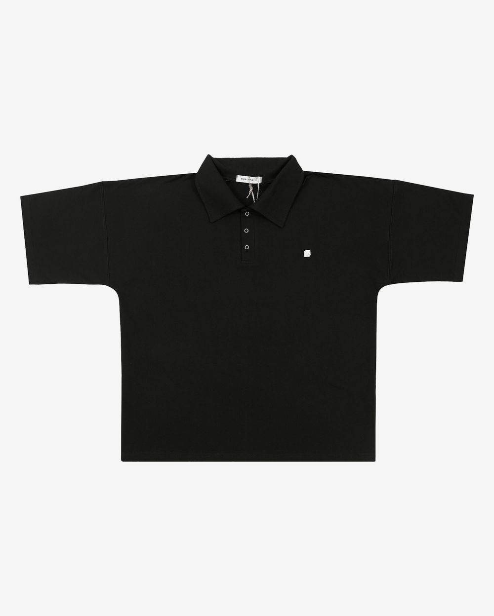 Футболка One Two Polo Black