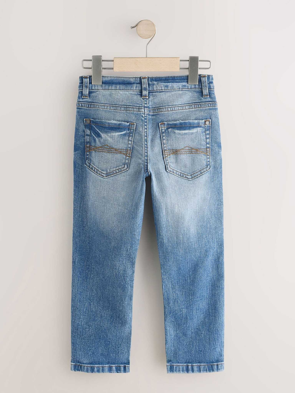 Джинсы стрейч для мальчика Next E42-952, Синий