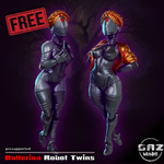 Миниатюра Atomic Heart Ballerina Twins Fan minis 32-75мм