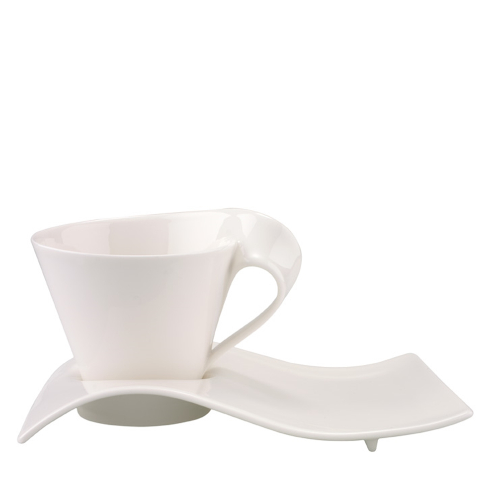 Villeroy & Boch Чашка с блюдцем NewWave Caffe 400 мл для завтрака 10-2484-1210+10-2484-2830
