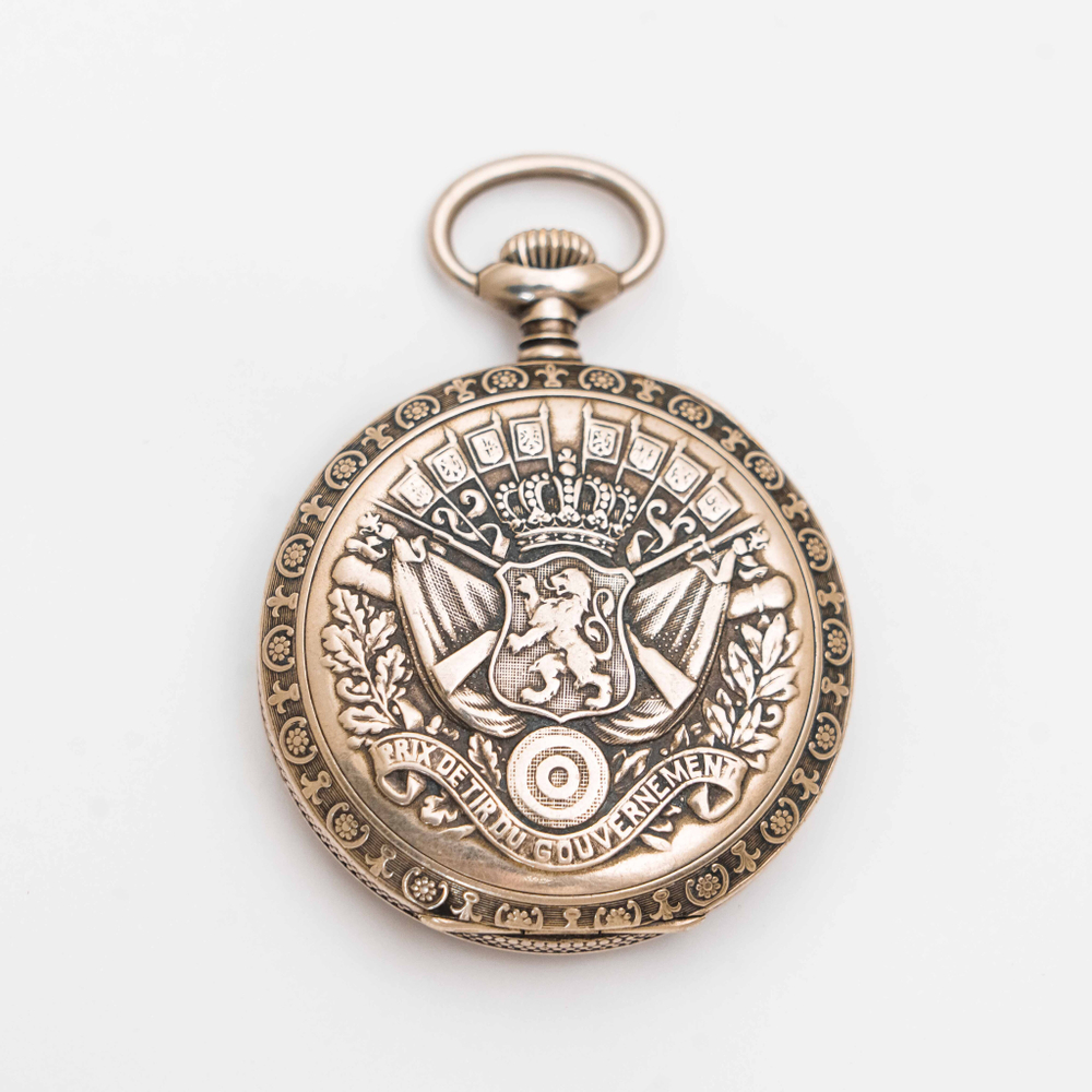 Наградные часы за стрельбу от Короля Бельгии