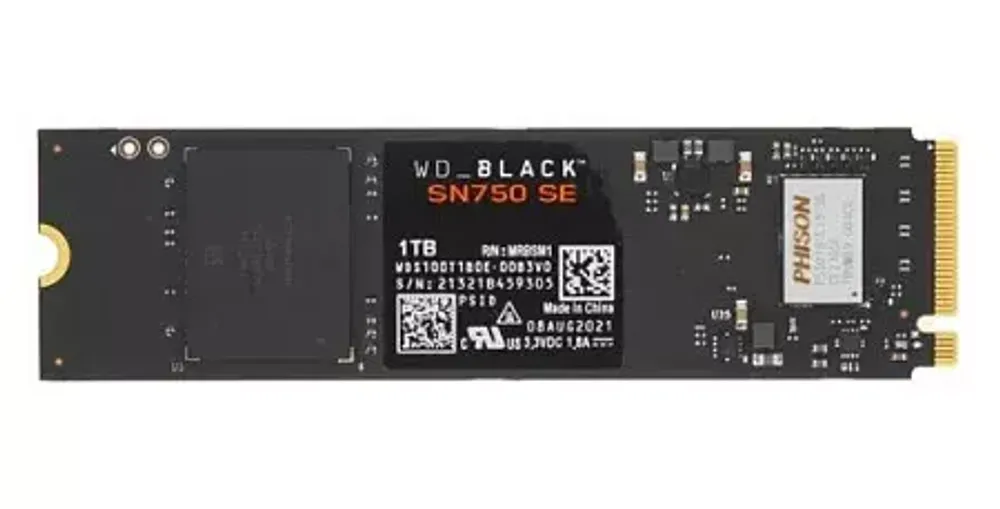 SSD WD Black SN750 SE 1TB (WDS100T1B0E)