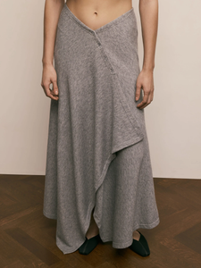 Юбка «Asymmetry» серый