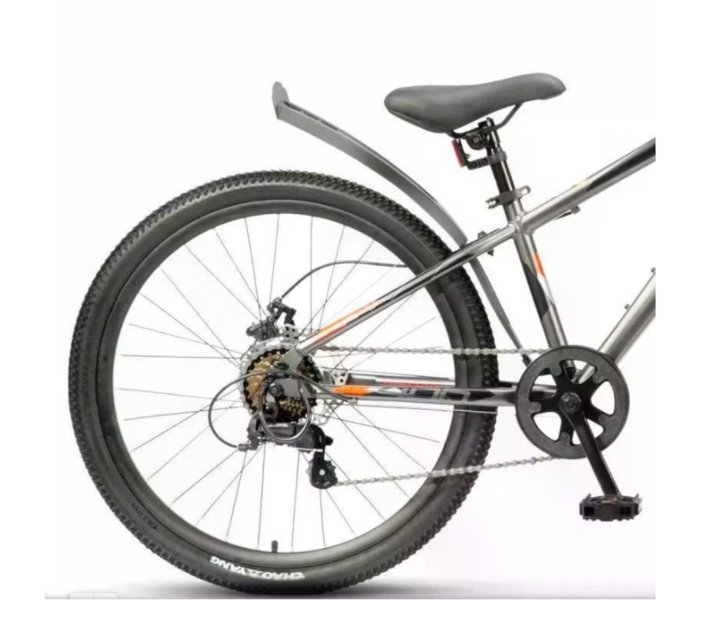 Велосипед 24" STELS TURBO 400 MD серый красный