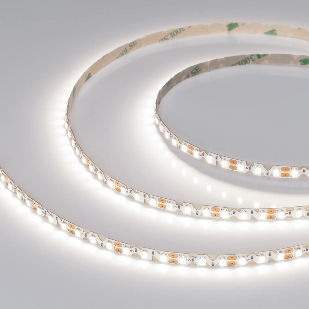 Светодиодная лента RZ-A120-6mm 12V Day4000 (12 W/m, IP20, 2835, 5m) (Arlight, 12 Вт/м, IP20) 036451