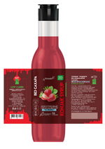 КОНЖАКОВЫЙ СИРОП без добавления сахара "Клубника"