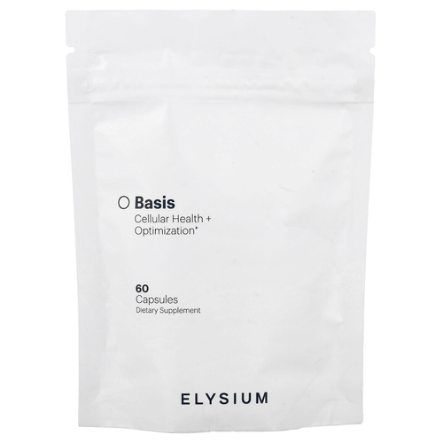 Elysium, Basic, здоровье клеток и оптимизация, 60 капсул