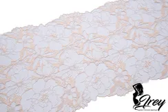 05-98 Вышивка на неэл. сетке 23 см, телесный/черный