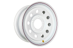 Диск усиленный УАЗ стальной белый 5x139,7 7xR16 d110 ET+15