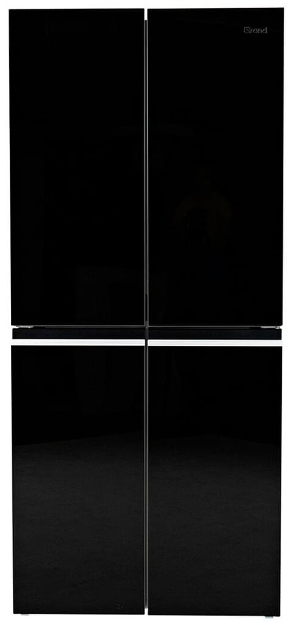 Холодильник GRAND GRFD-466BGNFO черный