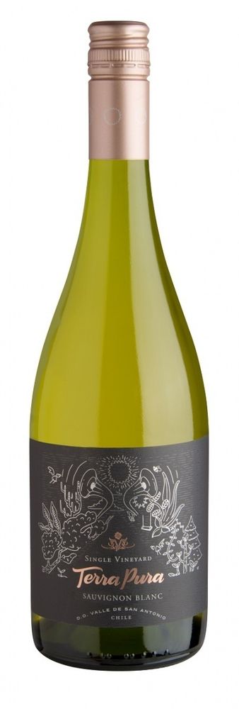 Вино Терра Пура Сингл Виньярд Совиньон Блан ДO Долина Сан Антонио Вино Терра Пура Сингл Виньярд Совиньон Блан ДO Долина Сан Антонио