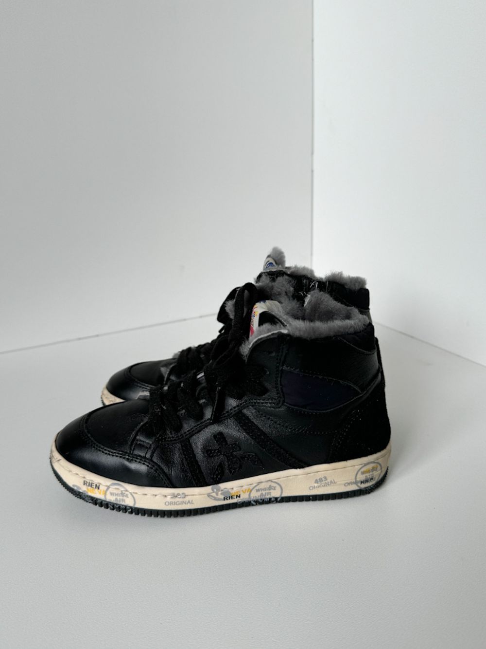 Кожаные кеды на меху Will be Premiata, 31