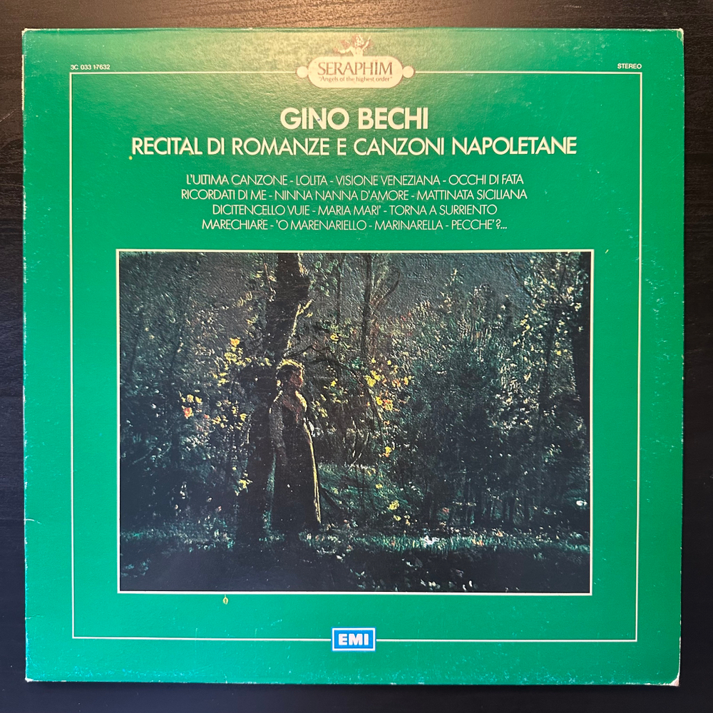 Gino Bechi - Recital Di Romanze E Canzoni Napoletane (Италия)