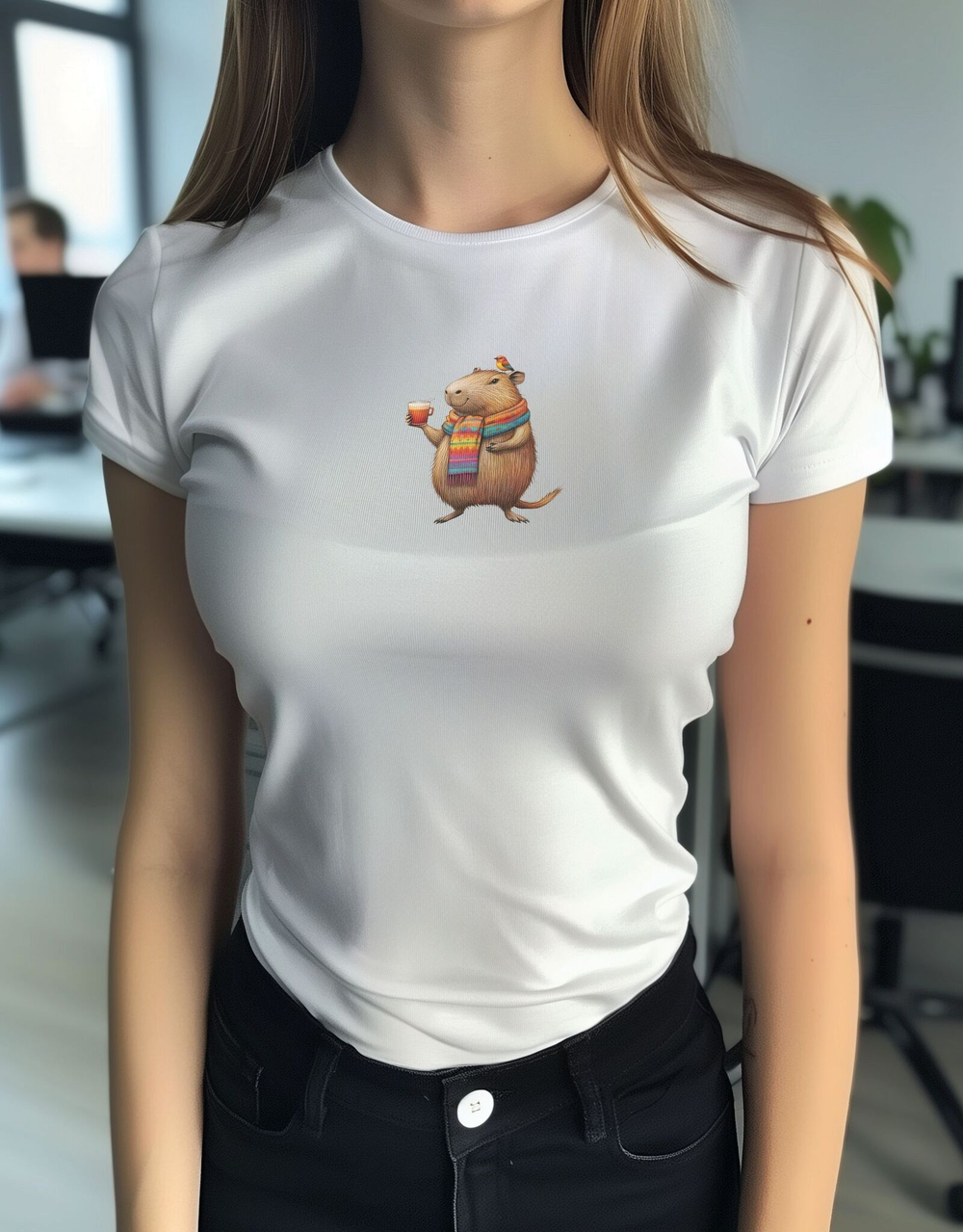 Футболка женская с принтом