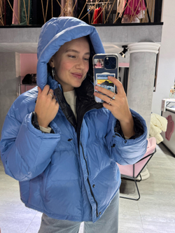 Пуховик Twin голубой