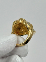 Кольцо с кристаллами