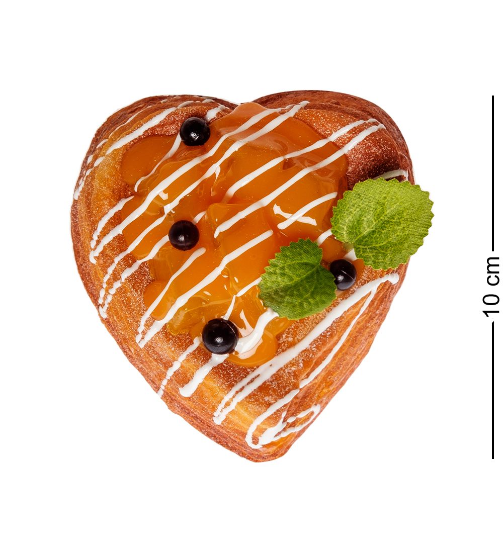 QS-29/3 Пирожное «Ягодный бисквит» (имитация, магнит)