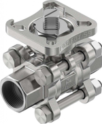 VZBE-3/8-WA-63-T-2-F0304-V15V15 Шаровой кран