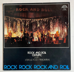 Винтажная виниловая пластинка LP Olympic Rock And Roll (Чехословакия 1982)