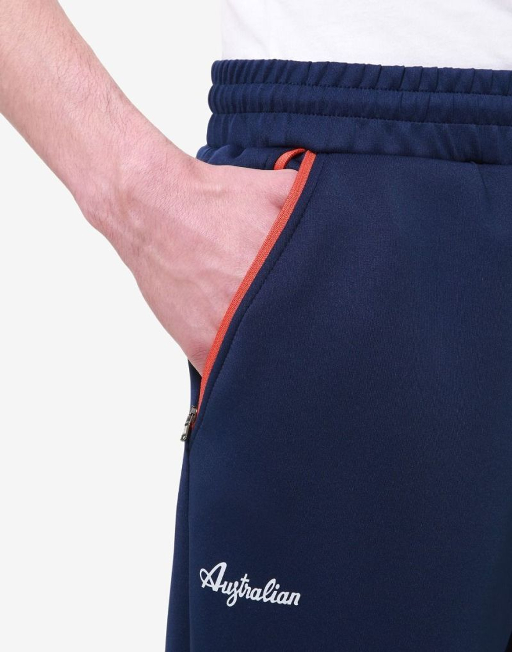 Мужские теннисные штаны Australian Volee Trouser - небесный