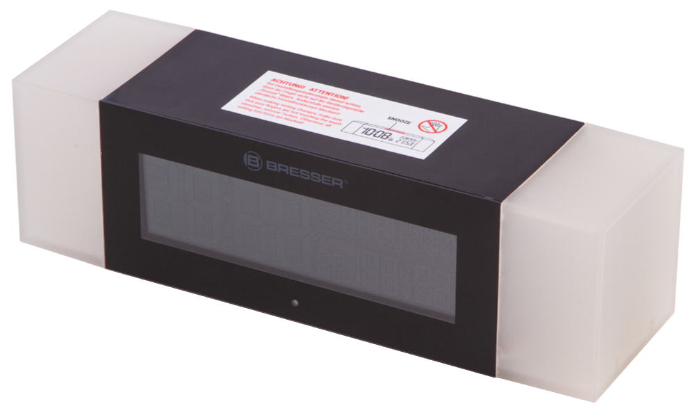 Радио с будильником и термометром Bresser MyTime Sunrise Bluetooth, черное