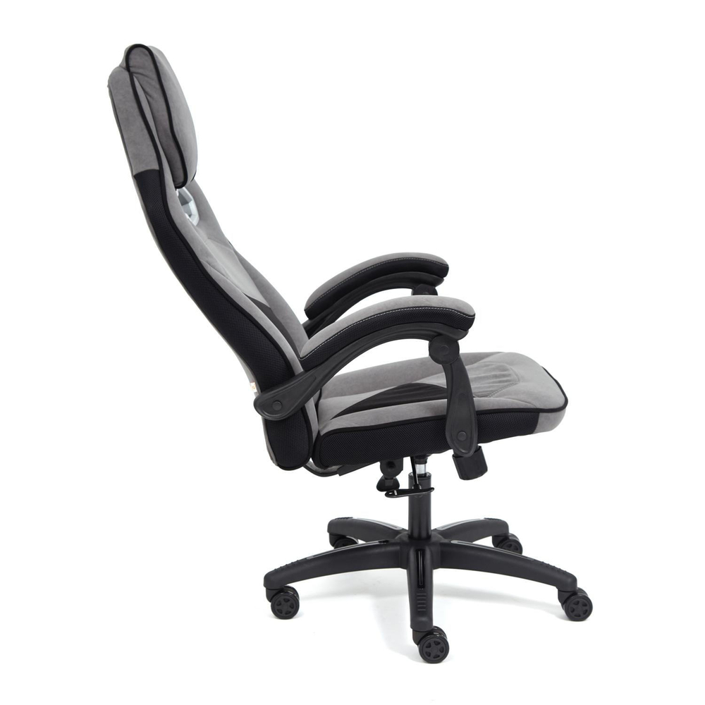 Arena (Tetchair) Кресло (флок серый/черный)