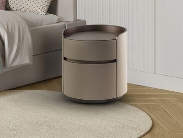 Cirze Прикроватная тумбочка бежевый