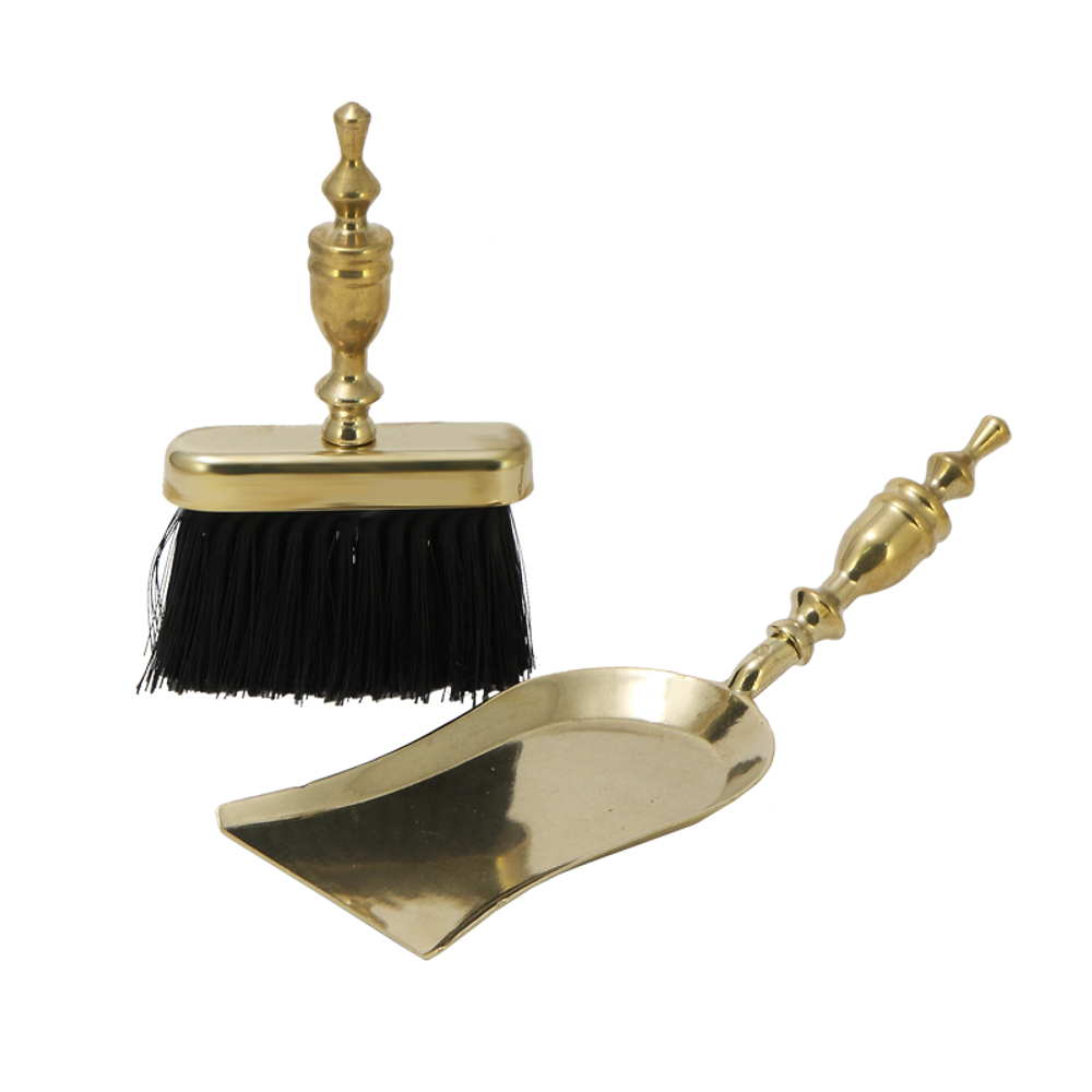 Alberti Livio Набор для камина: совок большой + щетка плоская