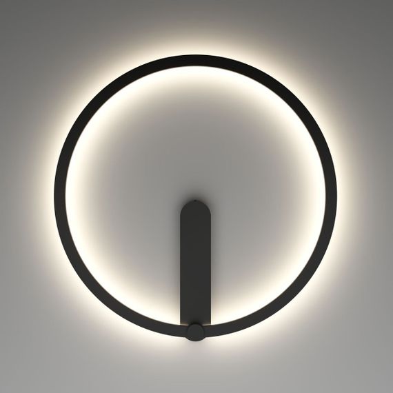 Настенный светодиодный светильник Denkirs Round DK5035-BK