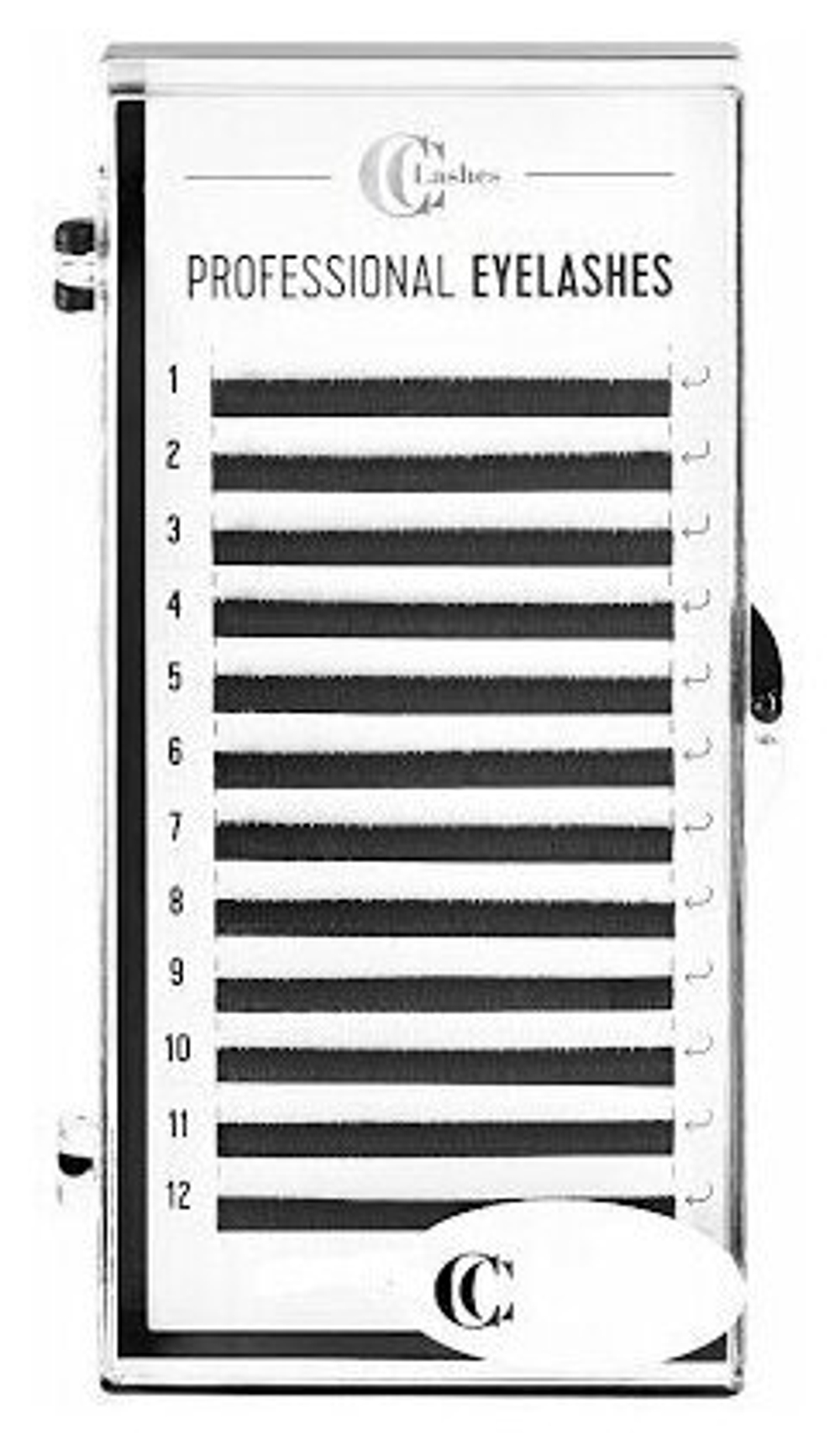Ресницы CC Lashes D/0.10/mix