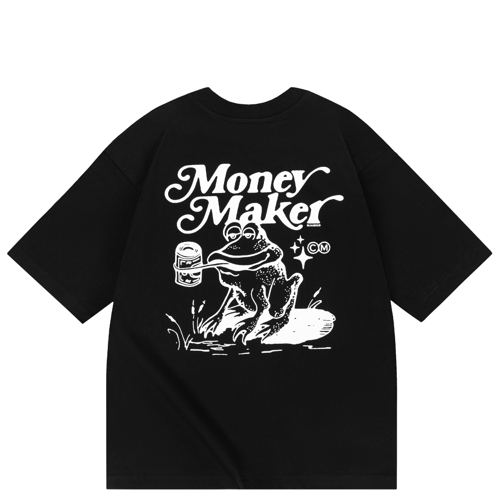 Футболка HAIDED MONEY TOAD Черный