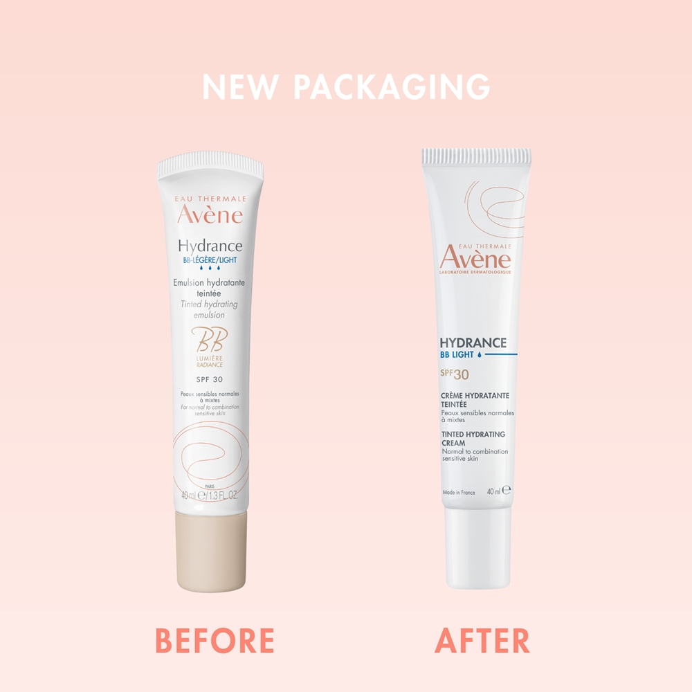 Avene Hydrance BB Light Tinted Hydrating Emulsion - Тонизирующая эмульсия с увлажняющим действием SPF 30, 40 ml