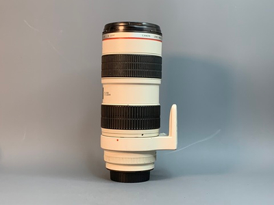 Canon EF 70-200mm f/2.8L IS USM, царапина на линзе